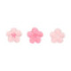 FunCakes Sugar Decorations Pink Flower Mix 24 pieces