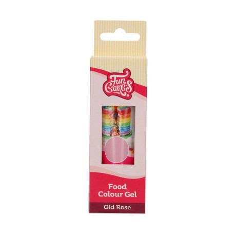 Colorant alimentaire en gel FunCakes Old Rose 30 g