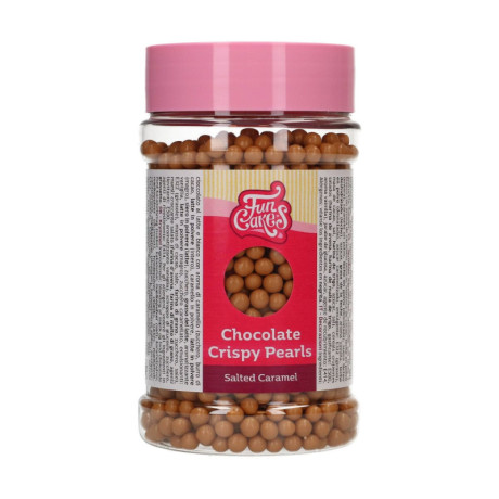 FunCakes Crispy Chocolate Pearls Salted Caramel 155 g