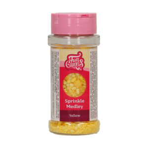 Medley en sucre FunCakes Jaune 70 g