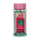 Perles craquantes de chocolat FunCakes Metallic Green 60 g