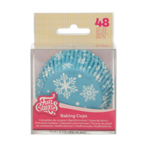 FunCakes Cupcake Baking Cups Winter 48 pcs