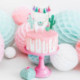 Toppers PartyDeco lama (lot de 5)