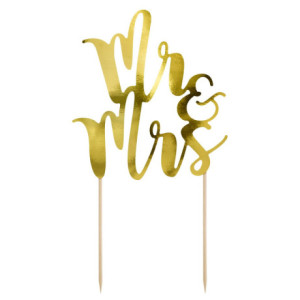 Topper PartyDeco Mr&Mrs or