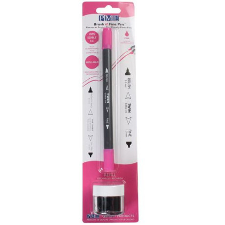 Stylo alimentaire avec recharge PME Pink