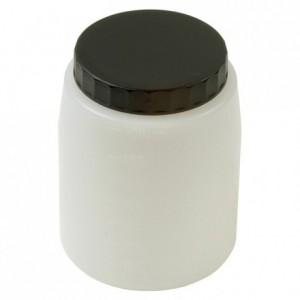 Bowl with lid for electrical spray guns 700mL