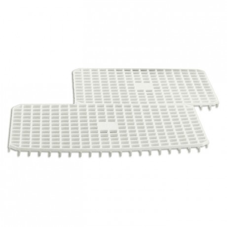 Grille d'égouttage pour bac alimentaire rectangulaire creux 10 L