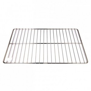 Grille plate renforcée en inox 530 x 325 mm