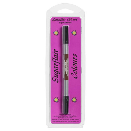 Sugarflair Food Pen Chocolate Brown