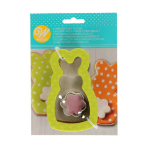 Découpoirs de biscuits Wilton lapin et sa petite queue 2 pièces