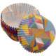 Wilton Multicolored Triangles Cupcake Baking Cups 75 Pieces