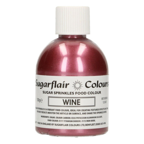 Sugarflair Sugar Sprinkles Wine 100 g