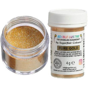 Paillettes alimentaires Sugarflair Pure Gold 4 g