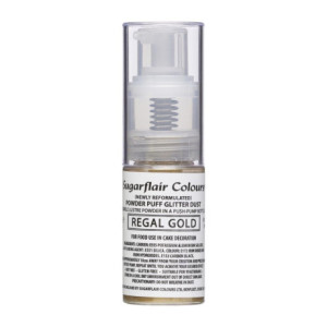 Sugarflair Edible Glitter Spray Regal Gold 10 g