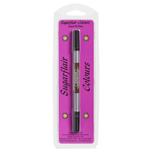 Stylo alimentaire Sugarflair Chocolate Brown