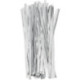 Wilton Silver Ties for Bags 50 Pieces