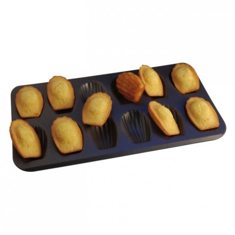 Madeleine pan 12 imprints non-stick 395x200 mm