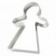 Woman mannele stainless steel H15 190x140 mm