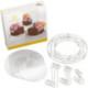 Présentoir à gâteaux et desserts Wilton (lot de 3)