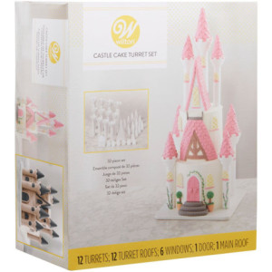 Wilton Romantic Castle Cake Decorating Kit 32 Pieces