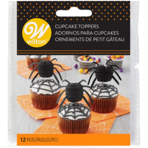 Wilton Spider Toppers 12 Pieces