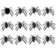 Wilton Spider Toppers 12 Pieces