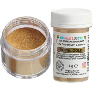 Sugarflair Edible Glitter Royal Gold 4 g