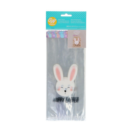 Wilton Bunny and Carrot Treat Bags 20 Pieces