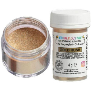 Sugarflair Edible Glitter Gold Rush 4 g