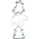 Wilton Cookie Cutters Fire, Bear, Tree 3 Pieces