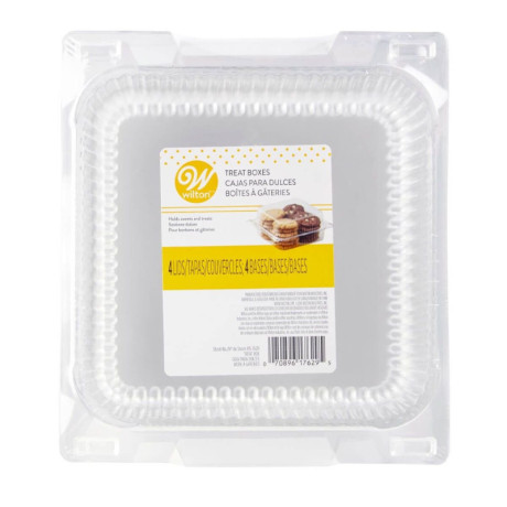 Wilton Clear Candy Boxes (Set of 4)