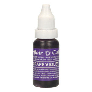 Colorant alimentaire liquide Sugarflair Grape Violet 14 ml