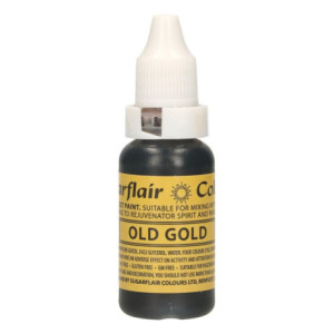 Sugarflair Liquid Food Colour Old Gold 14 ml