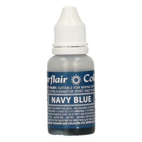 Sugarflair Liquid Food Colour Navy Blue 14 ml