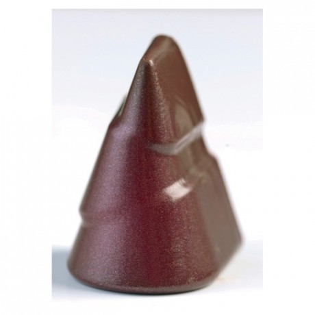 Moule 28 mini sapins en polycarbonate pour chocolat 275 x 175 mm