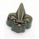 Chocolate mould polycarbonate 28 fleur-de-lis