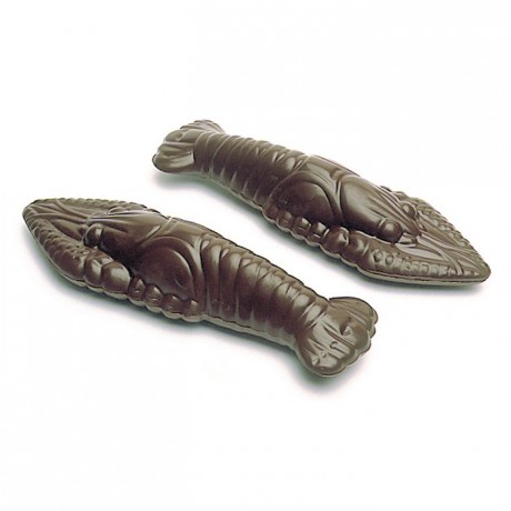 Moule 2 homards en polycarbonate pour chocolat