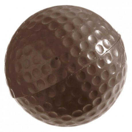 Chocolate mould polycarbonate 9 golf ball Ø 40 mm