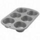 Wilton Recipe Right 6 Cup Jumbo Muffin Pan