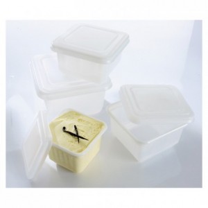 Square ice cream mould 1/2 L (25 pcs)