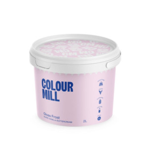 Crème au beurre Gloss Frost Colour Mill White 2 L