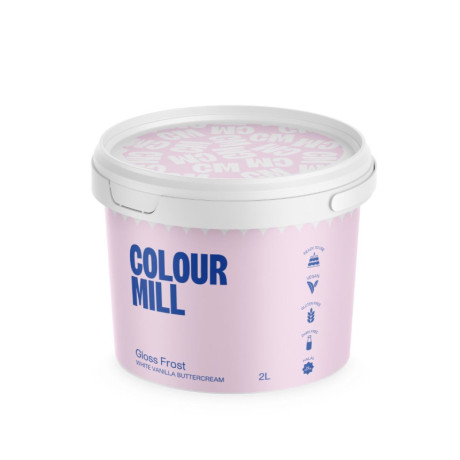 Crème au beurre Gloss Frost Colour Mill White 2 L