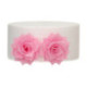 Fleurs comestibles en azyme FunCakes moyenne rose rose 4 cm 15 pièces