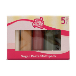 Fondant Set FunCakes Sparkling Palette 5 x 100 g