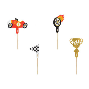 Toppers PartyDeco cars 4 pieces