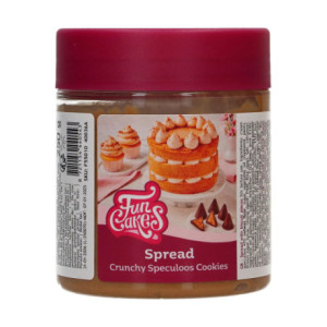 Pâte à tartiner FunCakes Biscuits spéculoos croustillants 250 g