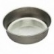 Moule à pain rond fer blanc Ø230 mm (lot de 3)