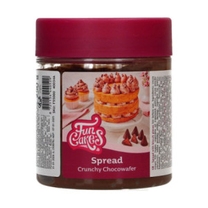 Pâte à tartiner FunCakes Gaufrettes au chocolat croustillantes 250 g