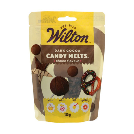 Candy Melts Wilton dark cocoa 125 g