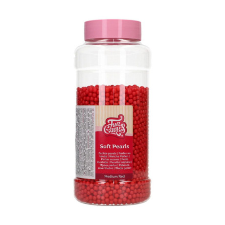 Perles tendres FunCakes rouge 5 mm 500 g